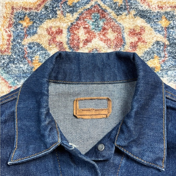 Vintage 80s Levi’s Darkwash Denim Jacket Small - Picture 3 of 6